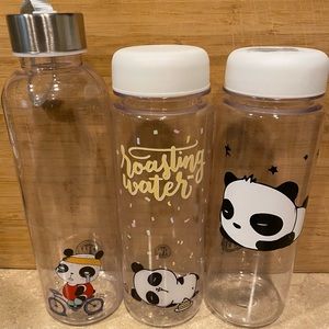 Panda Plastic Bottle Containers